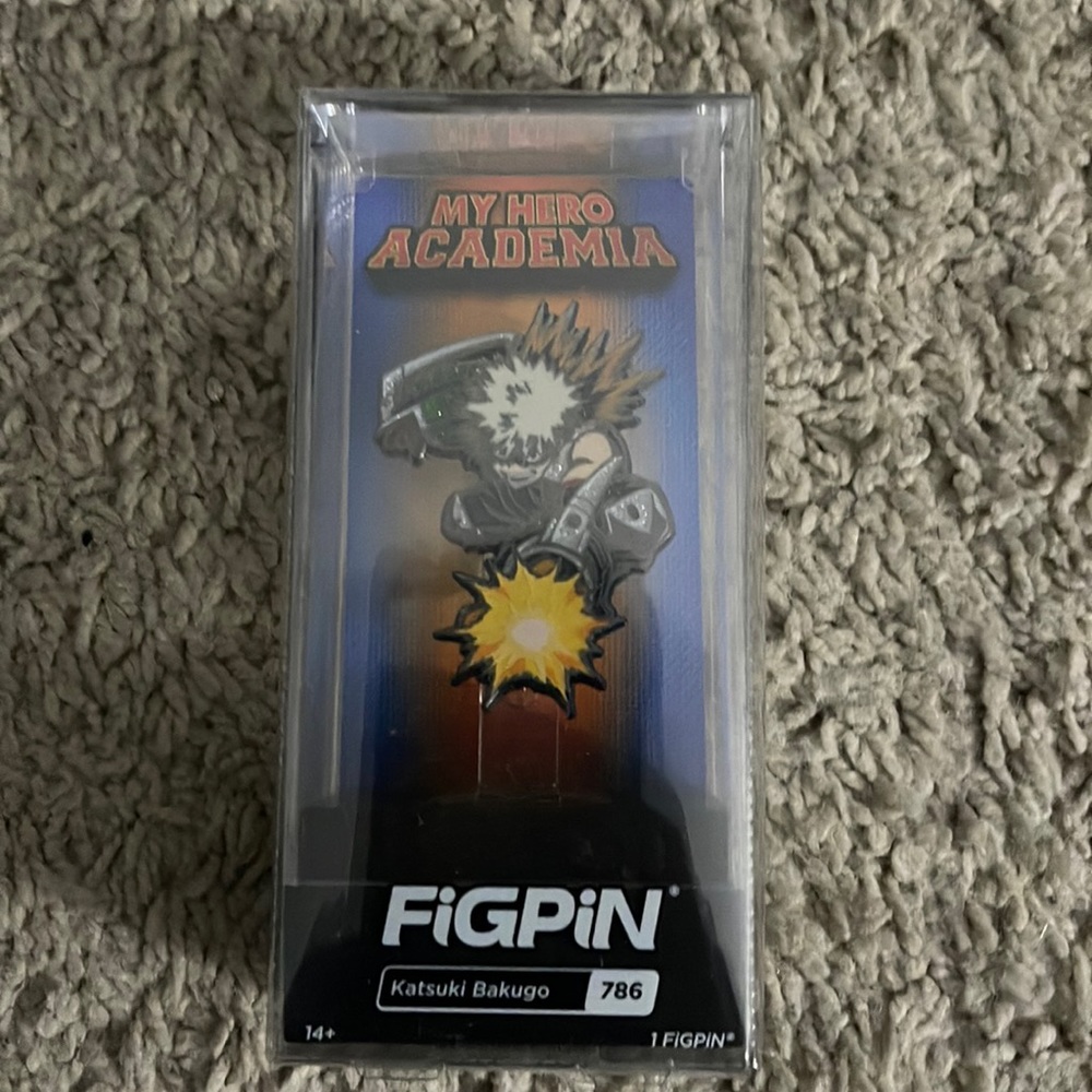 Katsuki Bakugo 786 Glitter Figpin